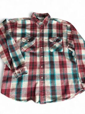 Five Brothers heavyweight flannel vintage USA made shirt